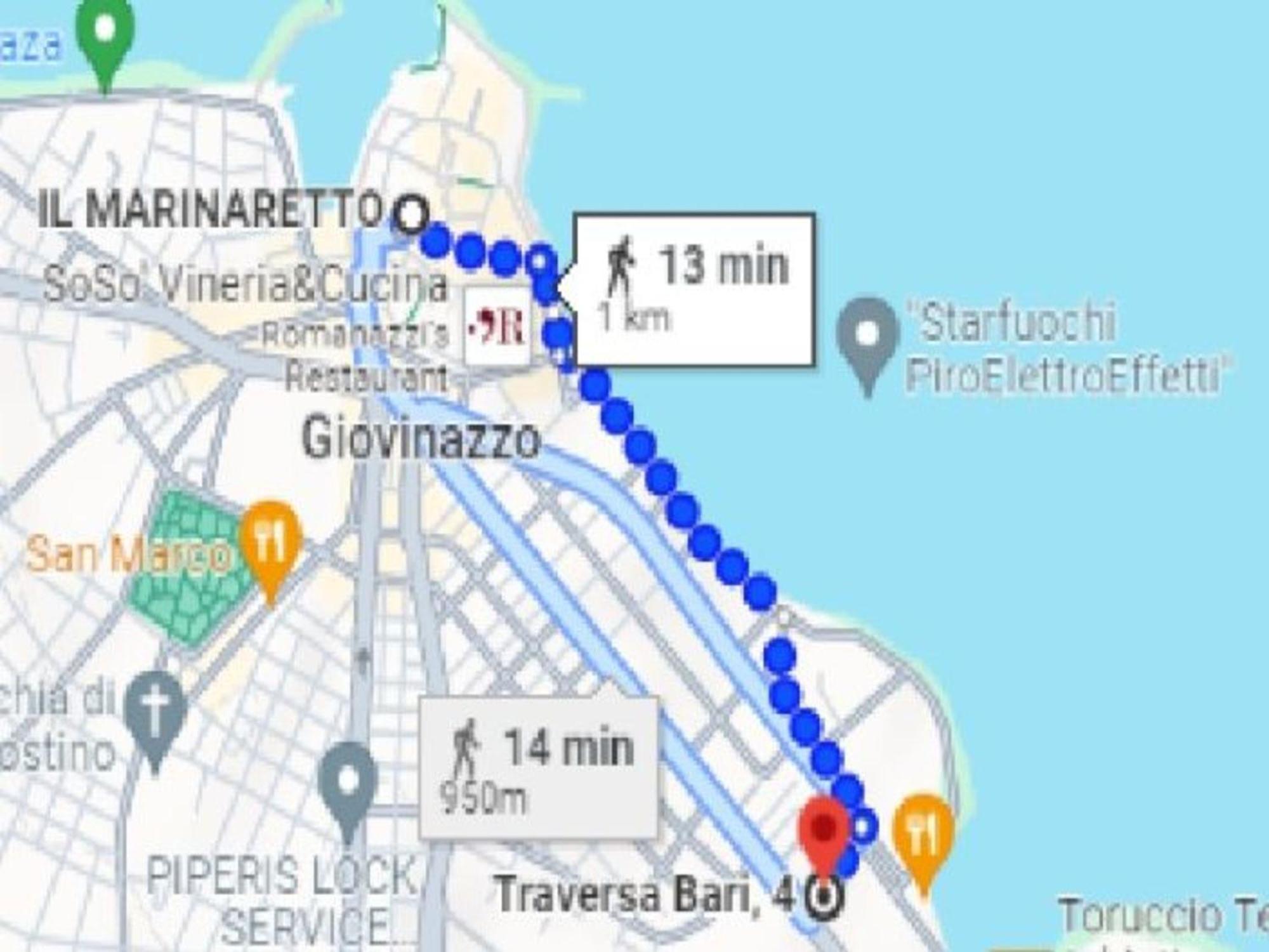 Il Marinaretto Lejlighed Giovinazzo Eksteriør billede